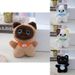 Adorable Keychain Cat Plush Cute Furry Kitten Stuffed Animal Toy Soft Doll_voghion.com