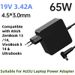 Adaptador de energia de 65 W adequado para laptops ASUS, carregador de 19 V e 3,42 A com 4,5 x 3,0 mm, compatível com ASUS ZenBook 13/14, VivoBook S14 e Ultrabooks_voghion.com