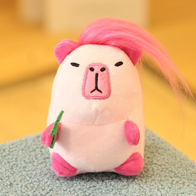 Capybara riipus capy marsu pehmolelu laukku riipus nukke räsynukke kapybara kapybara nukke_voghion.com