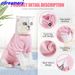1 Stück Katzen-Erholungsanzug für Bauchwunden/Hautkrankheiten, Katzen-Onesie für Katzen nach Operationen, atmungsaktive E-Halsband-Alternative für Katzen_voghion.com