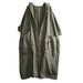 Women's Oversized Batwing Sleeve Long Trench Coat With Hood & Large Pockets – Casual Elegance For Spring & Fall_voghion.com