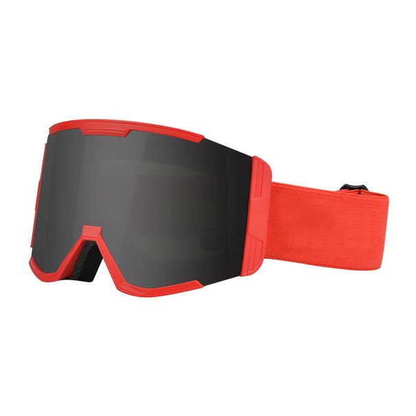 Sprzęt narciarski: gogle narciarskie, gogle narciarskie do jazdy na nartach w terenie, kolorowe, wiatroszczelne i odporne na promieniowanie UV o wysokiej rozdzielczości_voghion.com