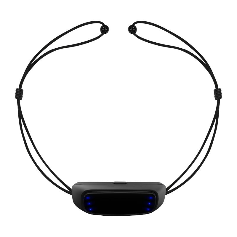 Tappo per russare elettrico Mento Hold Anti russare Dev USB TENS Stimolatore muscolare a impulsi Riduzione del russamento Aiuta a dormire_voghion.com