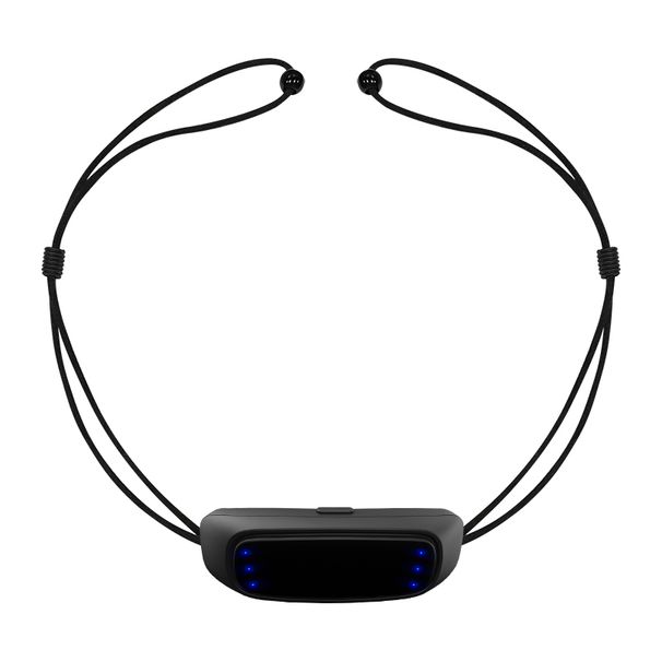 Tappo per russare elettrico Mento Hold Anti russare Dev USB TENS Stimolatore muscolare a impulsi Riduzione del russamento Aiuta a dormire_voghion.com