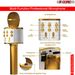 5CORE Bluetooth Wireless Karaoke Microphone All-in-One Portable Handheld Mic With Speaker Recorder Microfono Inalambrico WM SPK GLD_voghion.com