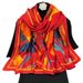 Chinese style red silk floral women's summer thin design, sunscreen shawl, autumn winter warm scarf, dual-use and_voghion.com