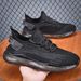 Unbeatable Quality 2025 Spring New Men's Fly Woven Breathable Coconut Flat Bottom Lightweight Sports Shoes For Men_voghion.com