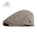 Hüte für Herren und Damen im Herbst und Winter, Baskenmützen im Retro-Stil, lässig, passender Fronthut und Samtkappe_voghion.com