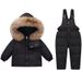 Children's Down Jackets, Thick And Warm Ski Suits, 1 6 Jackets/ski Suits_voghion.com