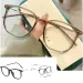 Ladies Designer Sunglasses 2025 New Anti Blue Light Glasses Frame Finished Product Home Same Green Belt Gift_voghion.com