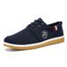 Large Size Men's Comfortable Round-Toe Canvas Casual Shoes With Breathable Design And Non-Slip Rubber Sole For Everyday Wear_voghion.com