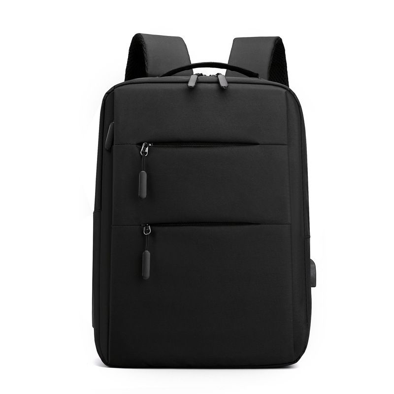 Men's backpack simple large capacity business computer backpack outdoor travel fashion leisure student bag_voghion.com