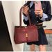 Women's bag work and commuting bag for women 2023 new fashion handheld tote bag retro shoulder bag_voghion.com