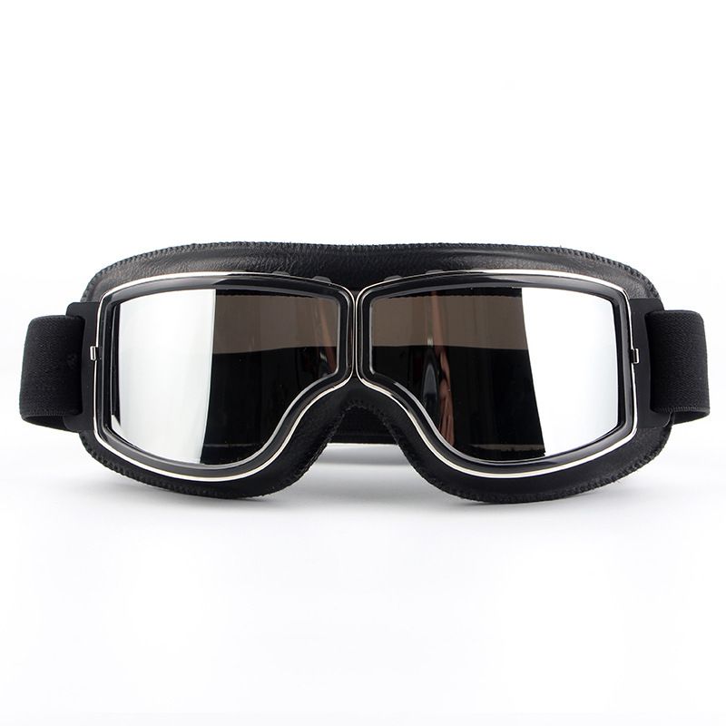 Fahrradbrillen Metall Retro Harley Goggles Motocross Reitbrille Outdoor Sports Winddichte Staubschutzbrille_voghion.com