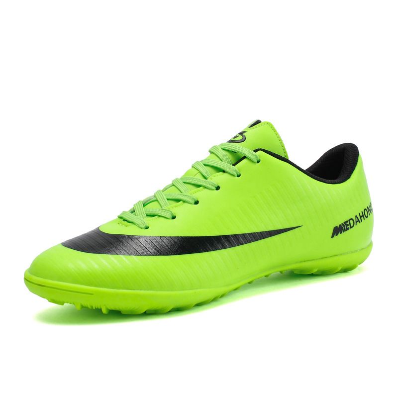 2024 Herren-Fußballschuhe mit gebrochenen Stollen für Reisen, Studenten, Erwachsene, lange, kurze Stollen, flache Schuhe_voghion.com
