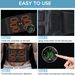 Lazy Fitness Massagegerät EMS Intelligent Trainer Muskeltraining 6er-Pack Bauchaufkleber_voghion.com