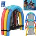 Pool-Schlinge, Netzsitz, hohle Schwammstange, schwimmend, geeignet für Kinder, Erwachsene, Anfänger, unterstütztes Üben, Wasserentspannung, Party_voghion.com