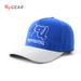 Cappellino da baseball con visiera curva e ricamo 3D color-block 4U, per tutte le stagioni, per esterni, modello Guangdong_voghion.com