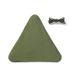 Outdoor camping waterproof military green canvas portable triangular cloth handmade small horse fishing stool_voghion.com