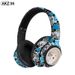 2024 New Head-mounted Headset Game Wireless Cartoon AKZ36 Graffiti Bluetooth 5.3_voghion.com
