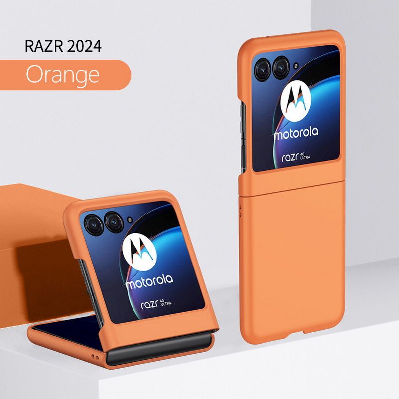 Slim Ultra Thin Hard Protective case For Moto RAZR 2024 Motorola Razr 2024 Good Touch Feel Camera protect Phone Cover_voghion.com