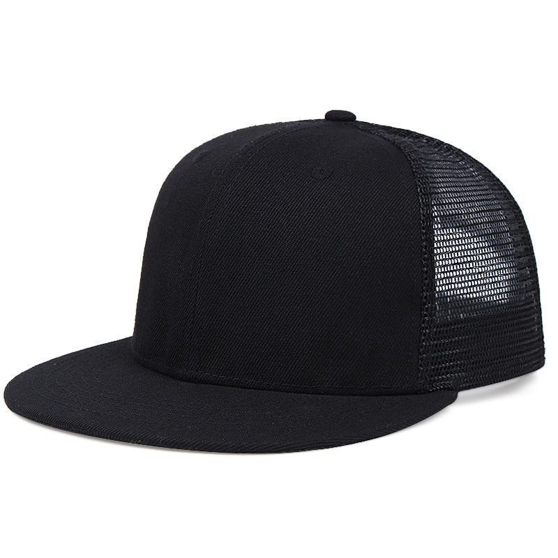 Breathable Trendy Men's Mesh Flat Edge Hip Hop Hat_voghion.com