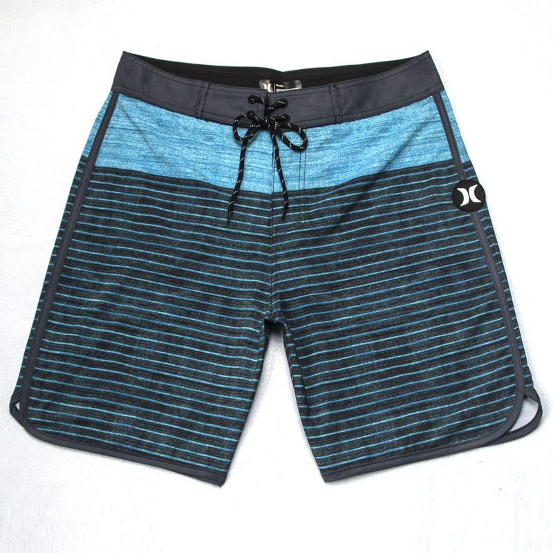 Pantalon de surf extensible déperlant pour hommes Pantalon de plage décontracté à rayures Short de compétition de musculation pour hommes_voghion.com