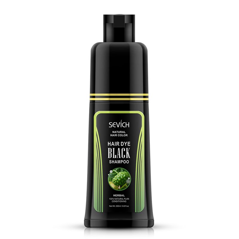 Tinte para el cabello natural orgánico rápido sólo 5 minutos de esencia vegetal de Noni, tinte para el cabello negro, champú para cubrir Gra_voghion.com