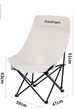 Portable And Set Camping Picnic Outdoor Folding Egg Roll Table High Back Moon Chair_voghion.com