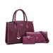 Elegante borsa tote di grande capacità per donna - Borsa a tracolla multiuso con tasche interne, resistente pelle PU, alla moda e funzionale_voghion.com