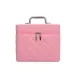 Trendy Quilted Embroidery Bag Portable Handheld High-End Feel Solid Color Makeup Case_voghion.com