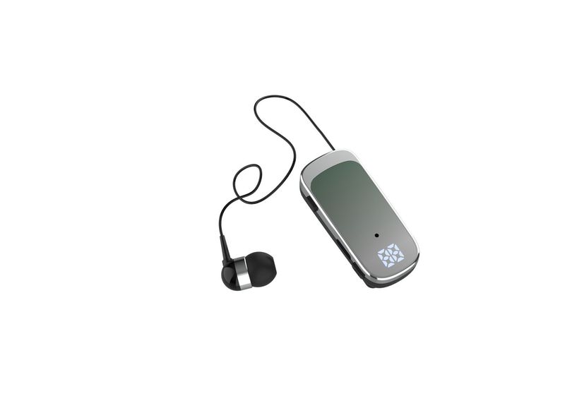 New Style Clip On Bluetooth Headset In Ear Digital Display Long Battery Life Stylish Retractable Single Ear Headset Cross Border_voghion.com