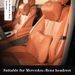 Car For Mercedes-Benz S400 S450 S500 S480 S350 Nappa Leather Headrest Neck And Waist Support Advanced Material_voghion.com