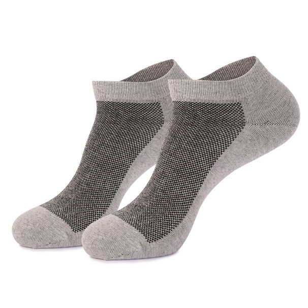 Härensocken, Sportsocken fir Hären, Plus-Size Socken, Schweess ofhuelend, atmungsaktiv, onsichtbar Socken_voghion.com