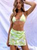 Bikini tie-dye outer swimsuit bikini swimsuit women's split swimsuit explosive swimsuit_voghion.com