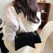 High-end Texture Bag Ladies Fashionable Armpit Bag Fashion All-matching Shoulder Bag Simple Retro Small Bag_voghion.com