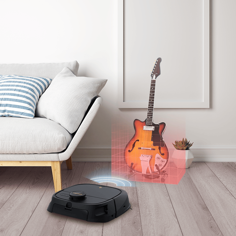 Tecbot M1 Self-Rinsing Laser Robot Vacuum Cleaner Mop With LDS + SLAM Navigation 4000 PA_voghion.com