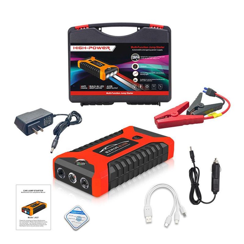 Alimentation de secours pour voiture 12 V, moyenne et fine, démarrage de voiture, allumage, chargeur pour ordinateur portable, ceinture de trésor, lumière SOS_voghion.com