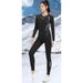 Women's Quick-Dry Compression Fleece-Lined Tight Base Layer Ski Suit Outdoor High Elasticity Thermal Insulation_voghion.com