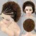 Super Double Drawn 210% Density Highlight 13x4 Lace Front Braided Wig Afro Explosive Head Human Hair Korte Krullende Pruik Voor Vrouwen_voghion.com