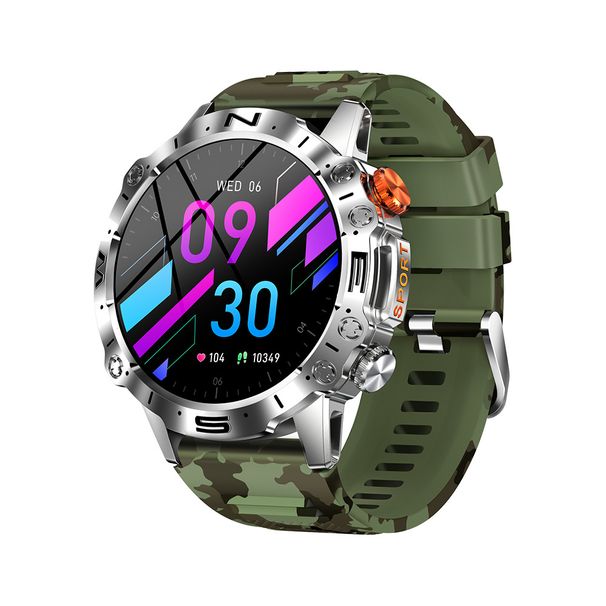 M Juniu Cross Border K59 Smart Watch con rilevamento della frequenza cardiaca per l'intera giornata, schermo circolare AMOLED a basso consumo da 1,43 pollici_voghion.com