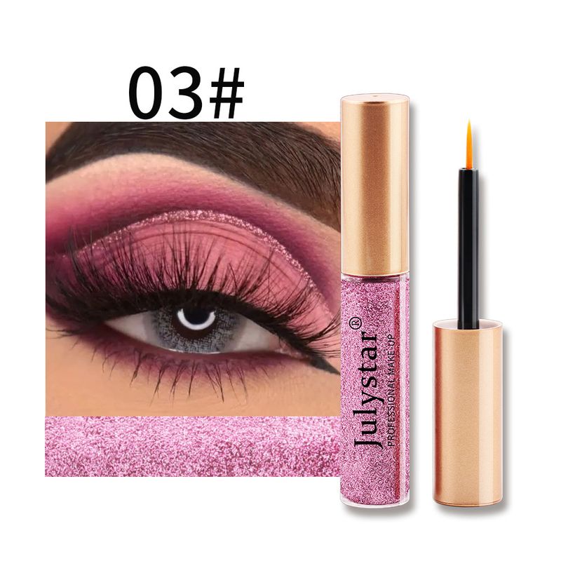 Eyeliner color pearlescent eyeliner waterproof oil proof eye shadow liquid_voghion.com