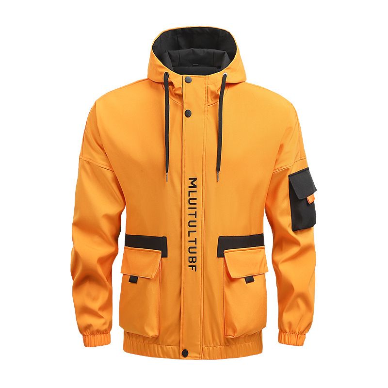 Herrenbekleidung Übergröße Lässige Lockere Funktionelle Arbeitskleidung Frühling Und Herbst Baseballkleidung Jacke_voghion.com