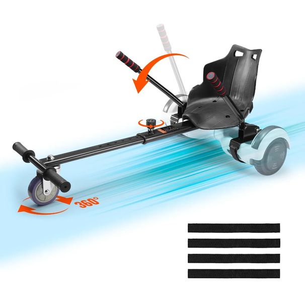 Hoverboard LBS compatibile regolabile 6,5 e lunghezza con 8 attacchi di carico 10 controllo tutti i telai Hoverboard impugnature del sedile 220 8,5_voghion.com