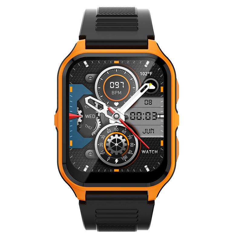 P73 Smart Watch Waterproof Sports Three Anti-heart Rate Meter Step Blood Pressure Monitoring Information Push Display_voghion.com