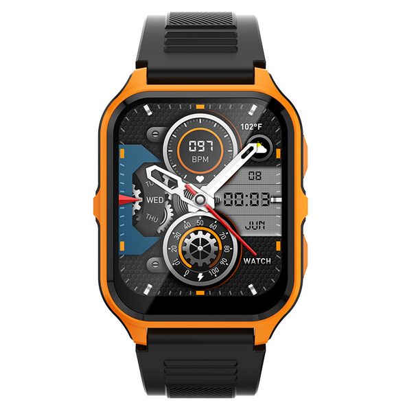 P73 Smart Watch Waterproof Sports Three Anti-heart Rate Meter Step Blood Pressure Monitoring Information Push Display_voghion.com