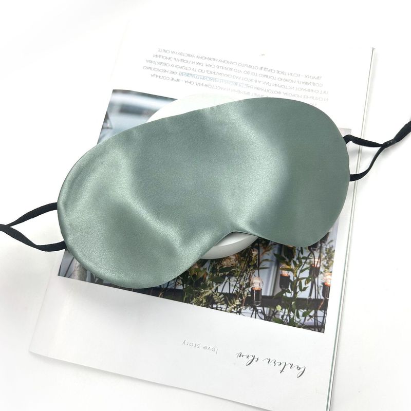 Momme Silk Eye Mask Light And Thin Shading And Eye Protection Summer Special Sleep And Fatigue Relief Silk Eye Mask_voghion.com