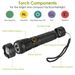 Tactical LED Flashlight Zoomable Rechargeable Search Light Torch_voghion.com
