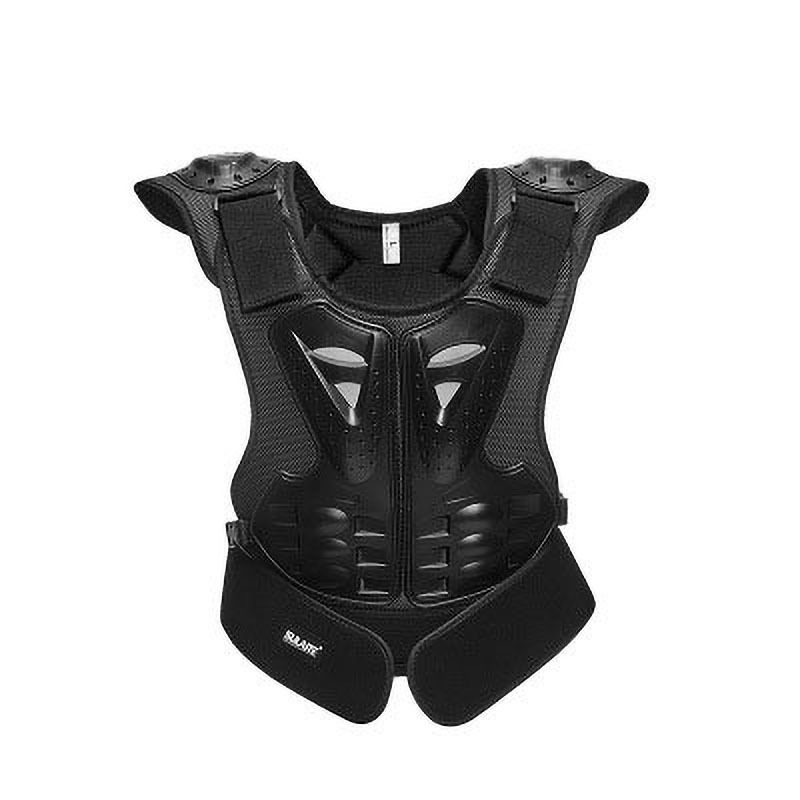 Children's roller ice skating, back chest spine protection, night reflective armor, children's cycling armor clothing_voghion.com
