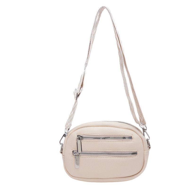 Women’s Bags Autumn And Winter New Retro Double Zipper Waist Bag Street Crossbody Trend Women's Shoulder Bag Advanced_voghion.com